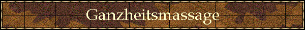 Ganzheitsmassage