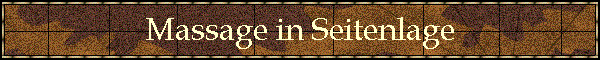 Massage in Seitenlage