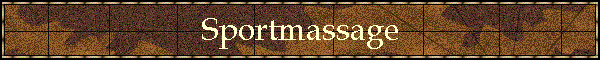 Sportmassage